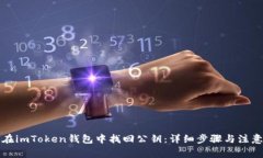 如何在imToken钱包中找回公钥：详细步骤与注意事